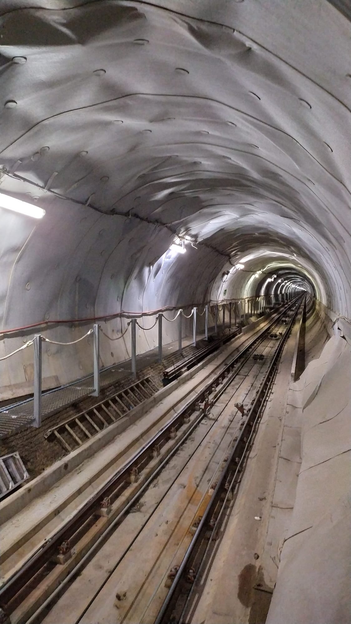 Túnel del Funicular en Bulnes