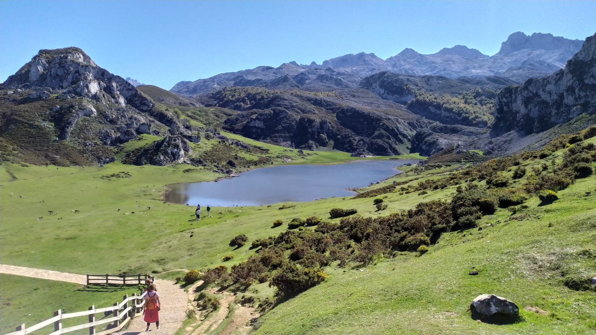 Lago en Picos de Europa